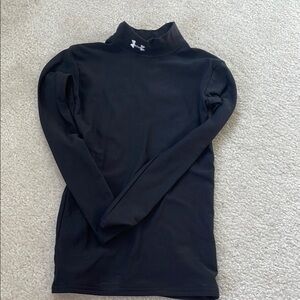 Under Armour Black Long Sleeve cold gear Turtleneck